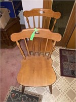 2 MAPLE SIDE CHAIRS