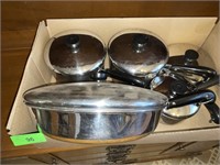 BL. REVERE WARE POTS AND PAN