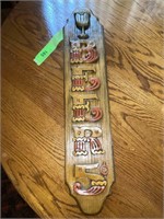 CERAMIC "BEER" SIGN  25" LONG