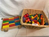 Children's blocks and toys