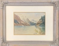 WELL DONE J.A FRASER SIGNED WATERCOLOR