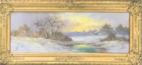 DESIRABLE WILLIAM CHANDLER SIGNED PASTEL