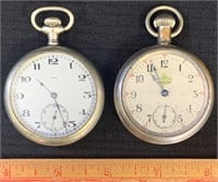 TWO NICE ANTIQUE POCKET WATCHES