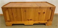 GREAT HAND CRAFTED PINE BLANKET BOX