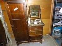 Vintage Timber 2 Door Cabinet