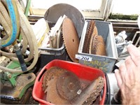 Quantity of Assorted Saw Blades - 3 Tubs