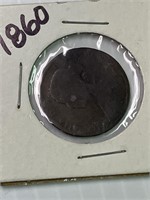 1860 British Large Cent
