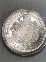 Scottsdale Lion 1 Ounce Silver Round