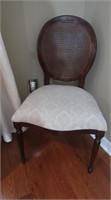 Bombay Co Cane Back Padded Chair 21"W