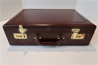 Genuine Leather Hardsided Briefcase-Mark Phillips-
