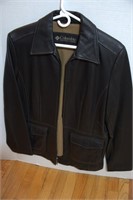 Men's Columbia Leather Jacket