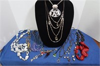 Costume Jewelry Lot - Necklaces & More