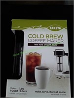 Takeya Cold Brew 1 Quart Coffee Maker