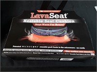 Arctic Zone Black Lava Seat Heatable Seat Cushion