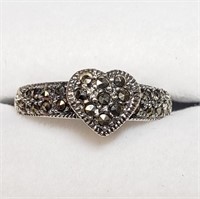 Silver Marcasite Ring