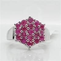 $500 Silver Ruby(1.2ct) Ring