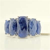 $500 Silver Sodalite(7.1ct) Ring