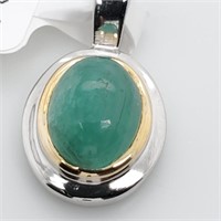 $200 Silver Sakota Emerald(1.3ct) Pendant