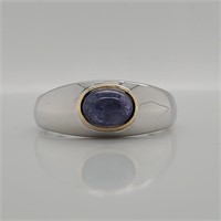 $400 Silver Tanzanite(1.7ct) Ring