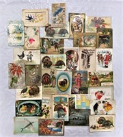 30 Vintage Postcards