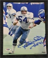 Randy White Dallas Cowboys Signed 8"x10" PSA