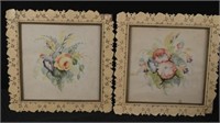 Pair Of Framed Watercolor Signed By Artist