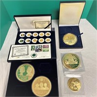Large Commemorative Coins / Tokens