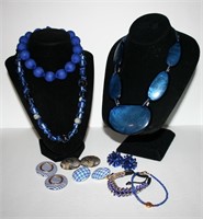 Bold and Blue Jewelry