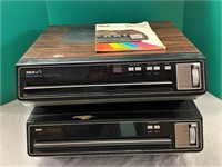 2 RCA Selectavision Video Disc Players