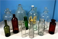 12 Old Bottles