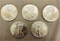 Uncirculated 2018 Silver Eagles