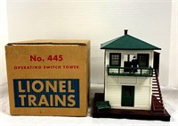 Lionel Operating Switch Tower with Box