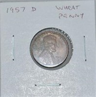 1957 D Wheat Penny