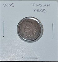 1905 Indian Head Cent