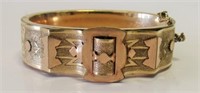 Late Victorian Gold Filled Bracelet