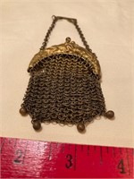 Small mesh purse, no markings