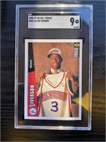 1996 Upperdeck Allen Iverson RC SGC 9