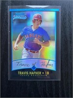 2001 Bowman Chrome Travis Hafner Auto RC Refrac *M