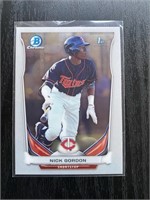 2010 1st Bowman Nick Gordon Refractor *Mint