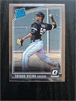 2018 Donruss Optic Thyago Vieira Silver Refractor