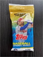 2020 Topps Baseball Update Series 34 Pack