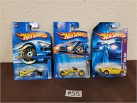 3x New Hot Wheel cars (estate collection)