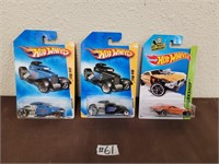 3x New Hot Wheel cars (estate collection)