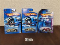 3x New Hot Wheel cars (estate collection)