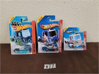 3x New Hot Wheel cars (estate collection)