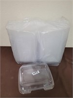 Containers (clear plastic)