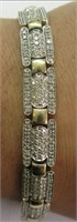 14 Kt Yellow Gold 5 CT Diamond Tennis Bracelet