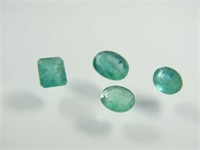 7 + Cts Unheated Natural Mixed Cut Emeralds