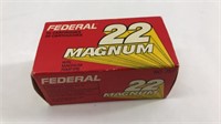 Federal 22 Win Mag 50gr HP 50 Rounds