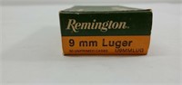 9mm Luger Remington Unprimed Cases